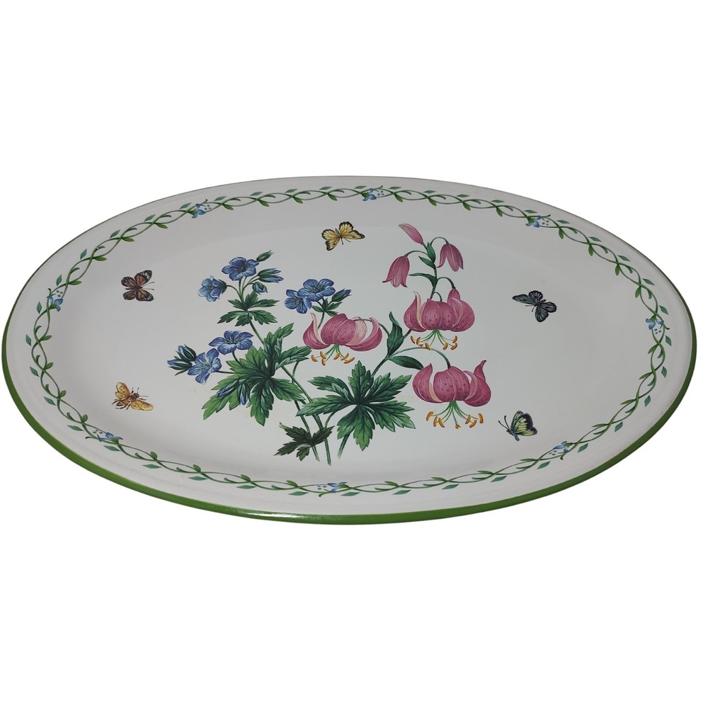 Studio Nova Serving Platter Garden Bloom Large Oval 16 In By‎ Mikasa Vintage